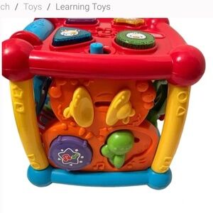 VTech Busy Learning Activity Cube Musical Multicolor